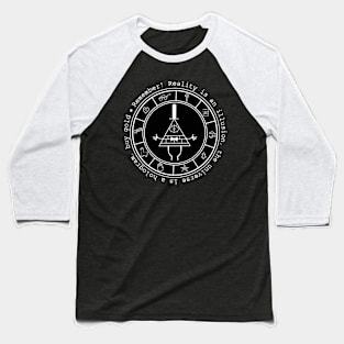 Pyramid Man Baseball T-Shirt